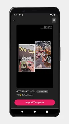 Template For CapCut android App screenshot 3